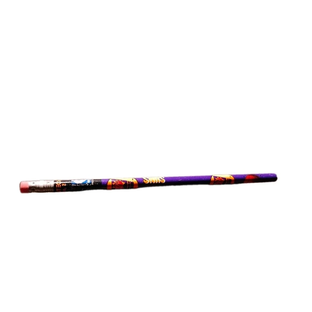Vintage 1990s PHOENIX‎ SUNS Pencil  Purple NBA Official. Lic. Unsharpened Unused